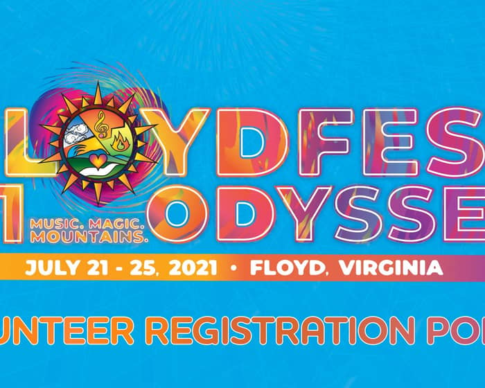 FloydFest 21 | Odyssey Volunteer Registration Portal tickets