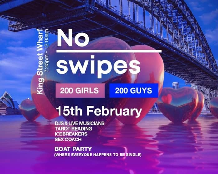 No Swipes Valentines Boat Party tickets