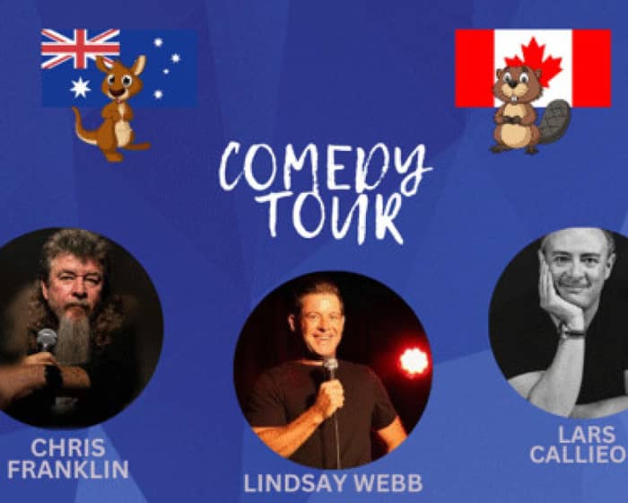 Commonwealth Comedy Tour - Lars Callieou, Chris Franklin & Lindsay Webb tickets
