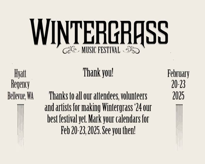 Wintergrass 2025 tickets