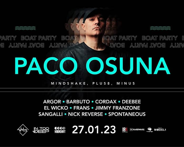 Paco Osuna - Sydney Boat Party tickets