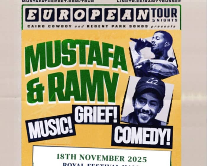 Mustafa and Ramy Youssef tickets