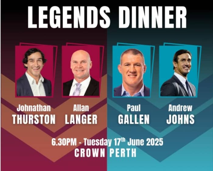 Rugby League Legends Dinner tickets