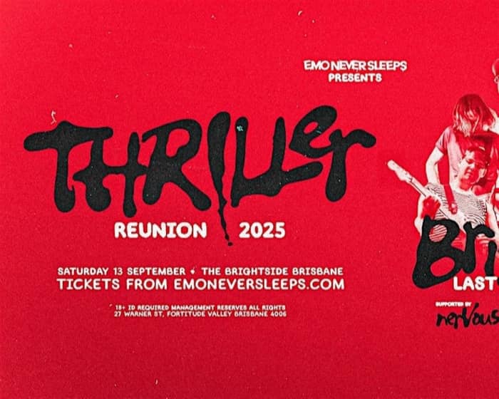 Thriller Reunion tickets