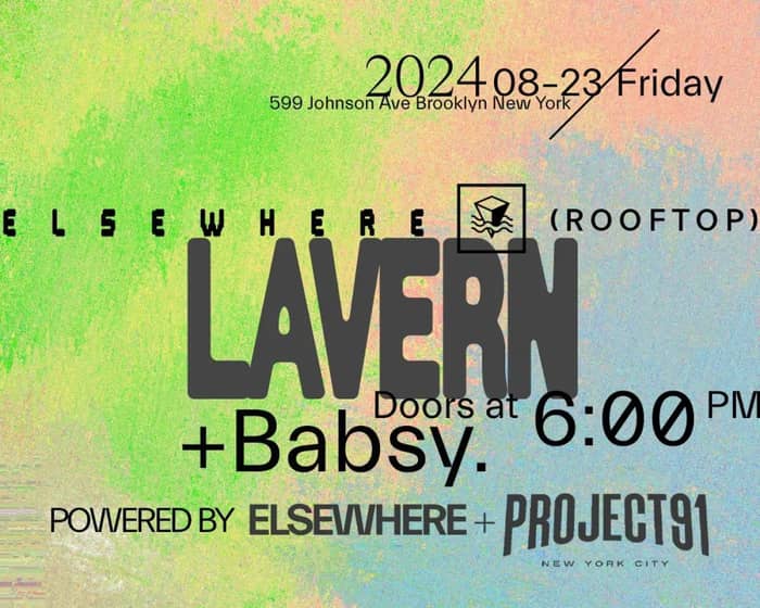 LAVERN tickets