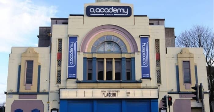 O2 Academy Glasgow events