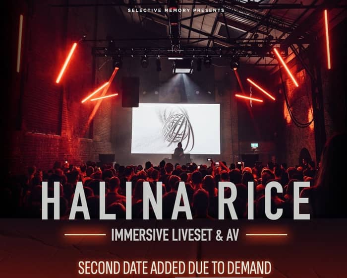 Halina Rice tickets