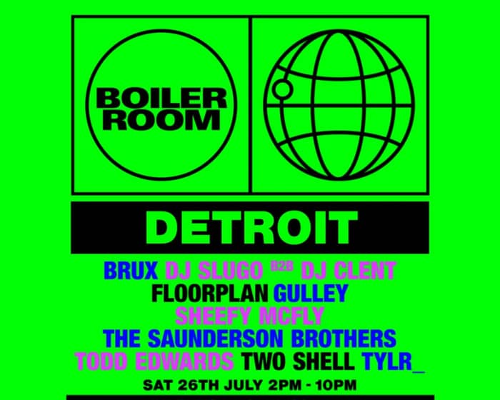 Boiler Room: Detroit tickets