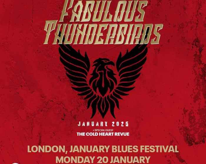 The Fabulous Thunderbirds tickets