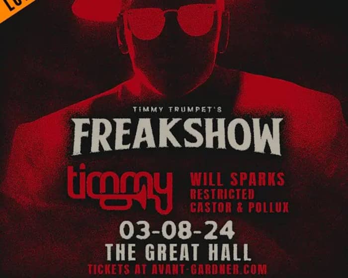 Timmy Trumpet’s Freakshow tickets