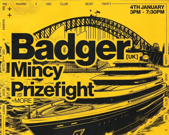 Badger(UK) Boat Party tickets