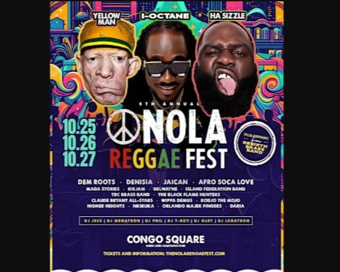 2024 Nola Reggae Fest tickets