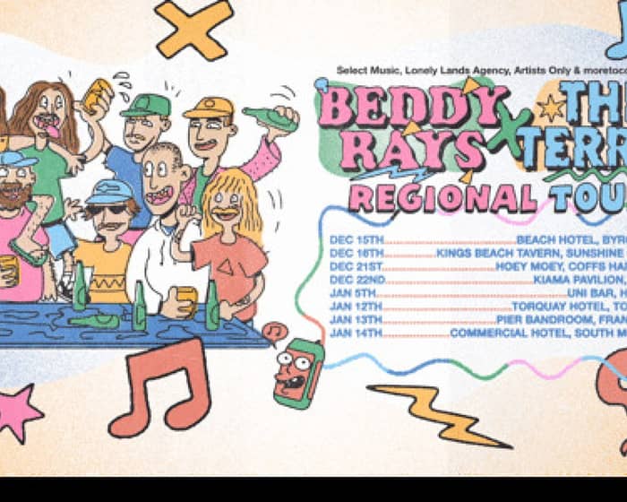 The Beddy Rays tickets
