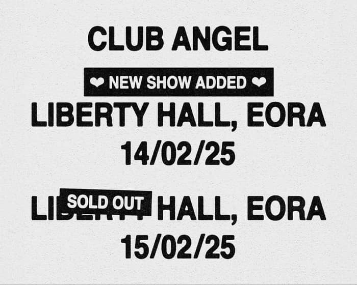 CLUB ANGEL tickets