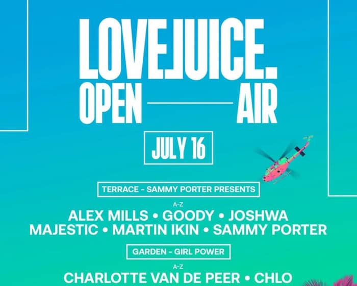 LoveJuice Open Air tickets
