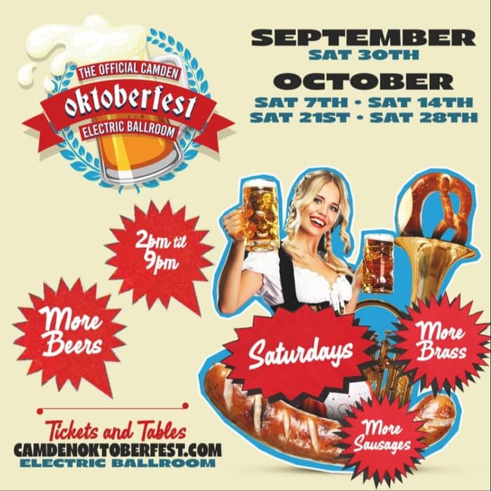 Camden Oktoberfest 2023 events