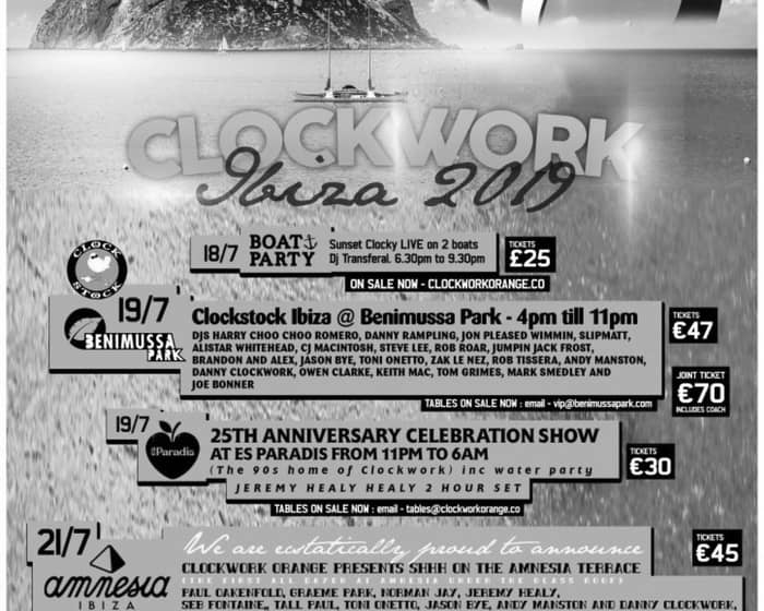 Clockwork Orange presents Shhh tickets