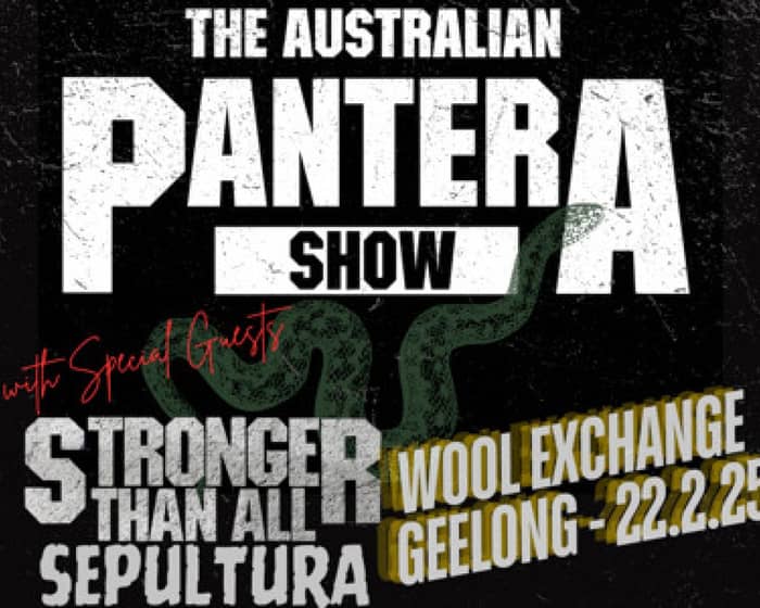 The Australian Pantera Show tickets