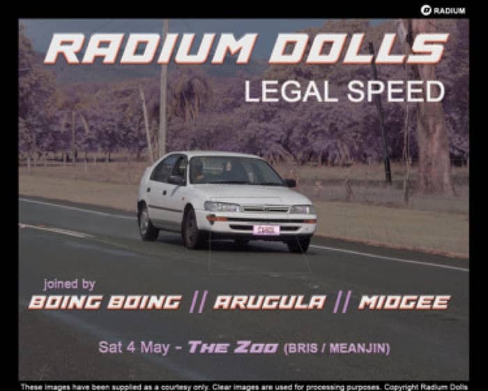 Radium Dolls 'Legal Speed' Tour tickets
