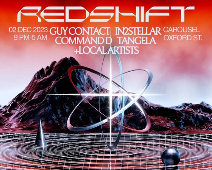 Redshift presents: In2stellar, Guy Contact, Command D, Tangela tickets