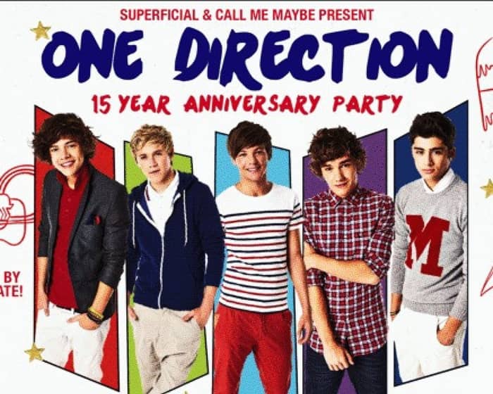 One Direction: 15th Anniversary Party tickets