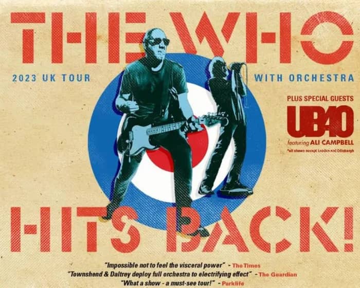 The WHO - Hits Back! tickets