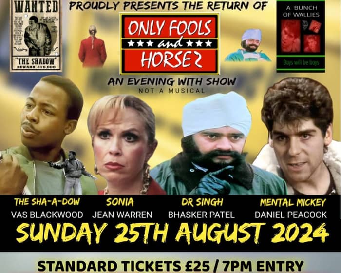 An Evening with Only Fools and Horsez tickets