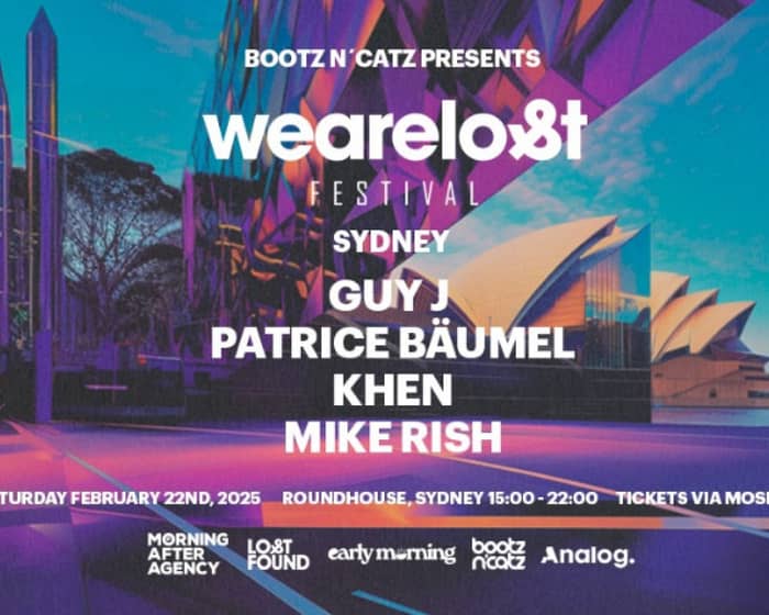 We Are Lost Festival | Sydney tickets