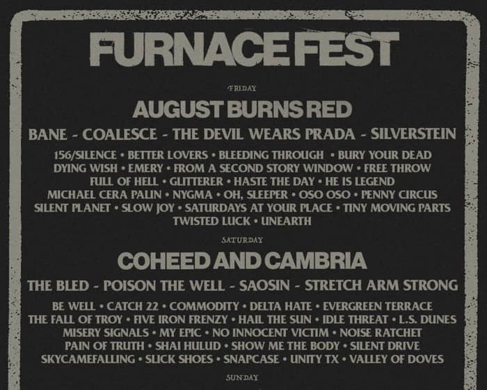 Furnance Fest 2024 tickets