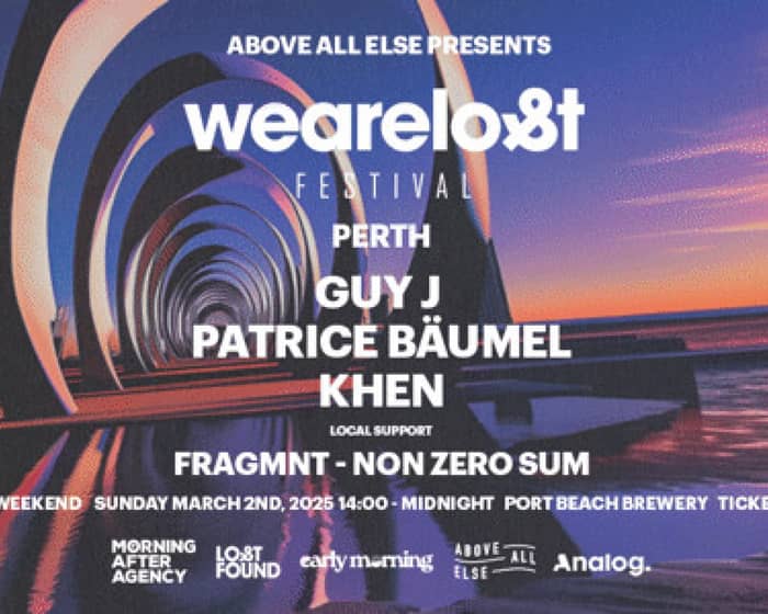 We Are Lost Festival | Perth tickets