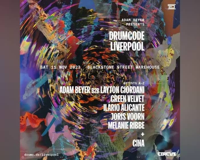 Drumcode Liverpool tickets