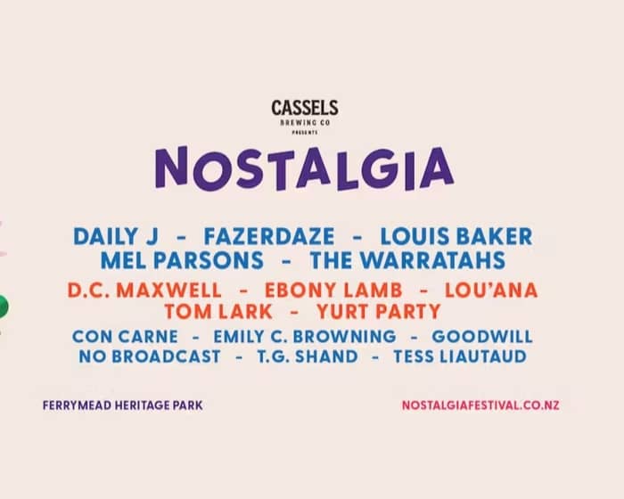 Nostalgia Festival 2024 Buy & Sell Tickets