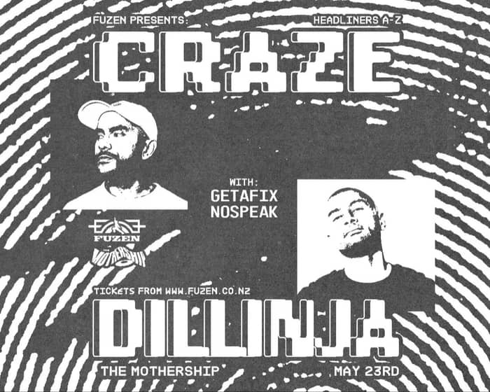 Dillinja + Craze tickets