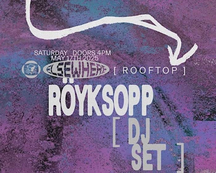 Royksopp tickets