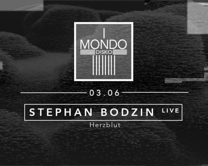 Stephan Bodzin tickets