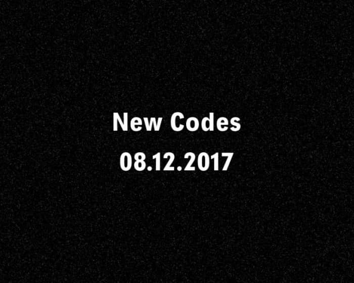 New Codes tickets
