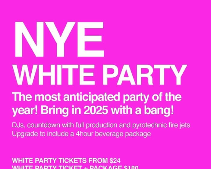 NYE White Party tickets