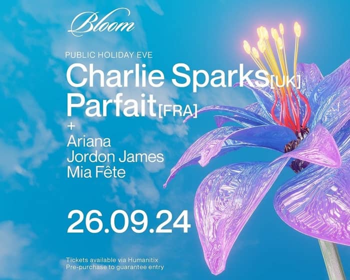 Charlie Sparks & Parfait tickets