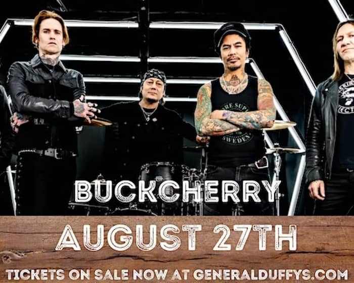 Buckcherry and Hinder tickets