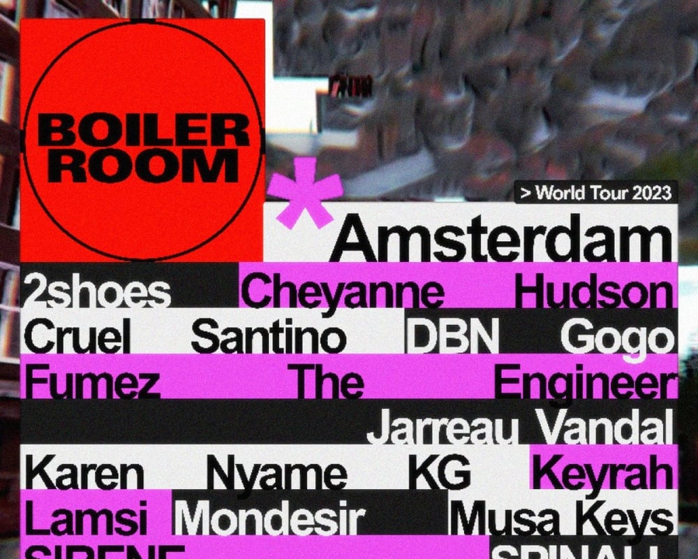 Boiler Room: Amsterdam - Thursday tickets