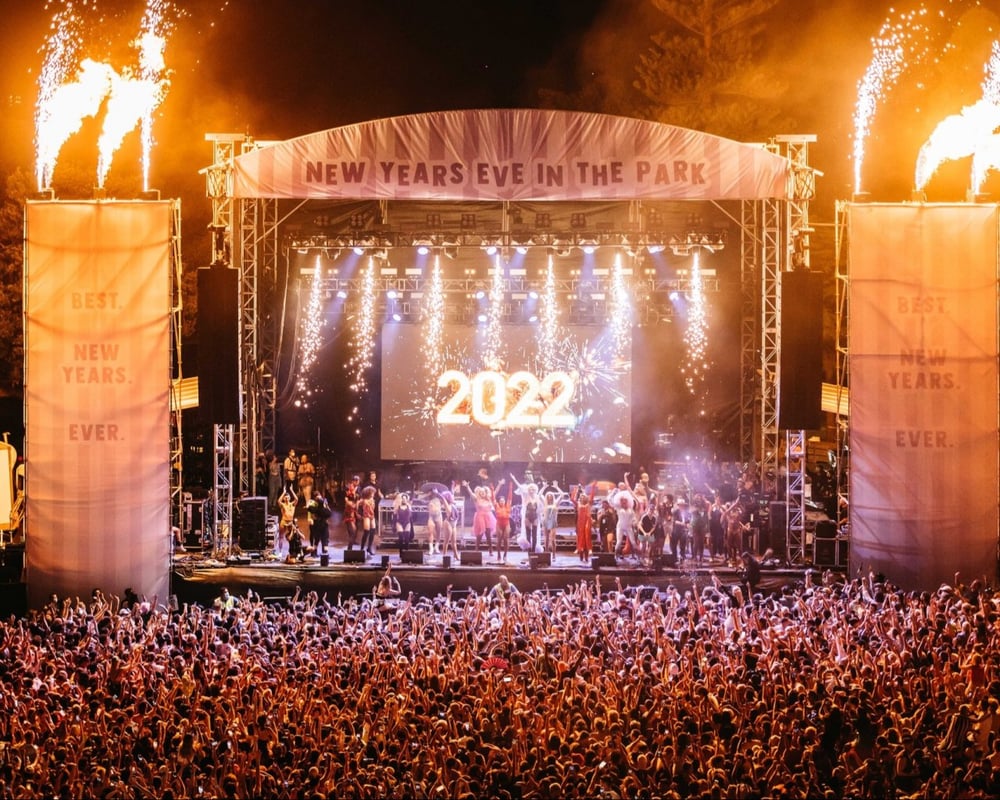NYE in the Park 2022 tickets