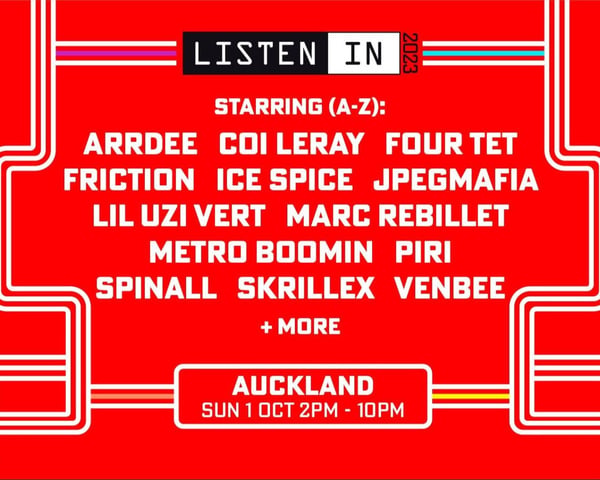 Listen In 2023 | Auckland tickets