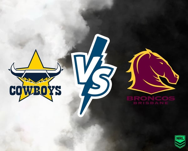 NRL Round 23 - North Queensland Toyota Cowboys vs Brisbane Broncos