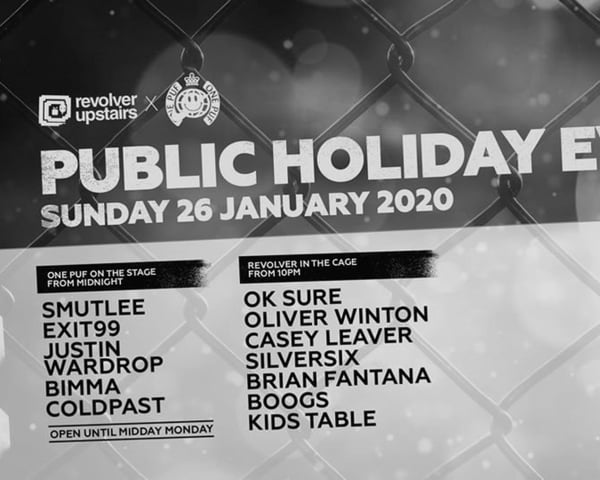 Revolver Public Holiday Eve tickets
