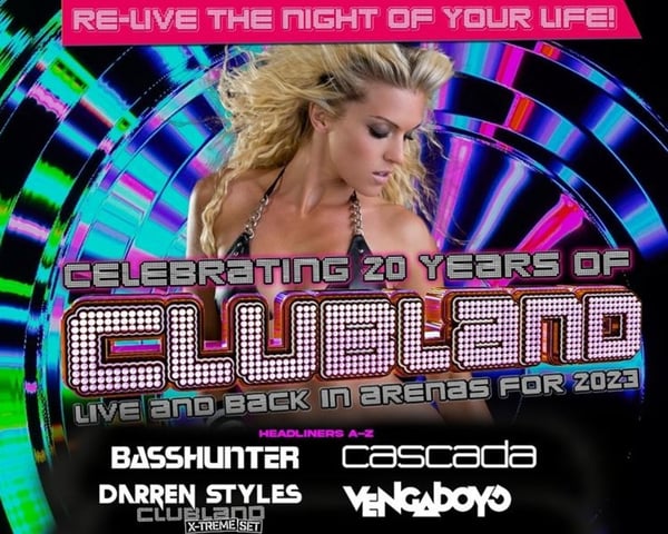Clubland Live tickets