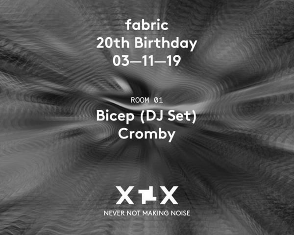 fabric XX: Bicep (DJ Set) tickets