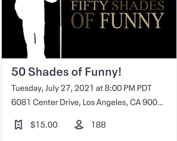 50 Shades of Funny Tickets | Los Angeles | 31/01/2023 | Tixel