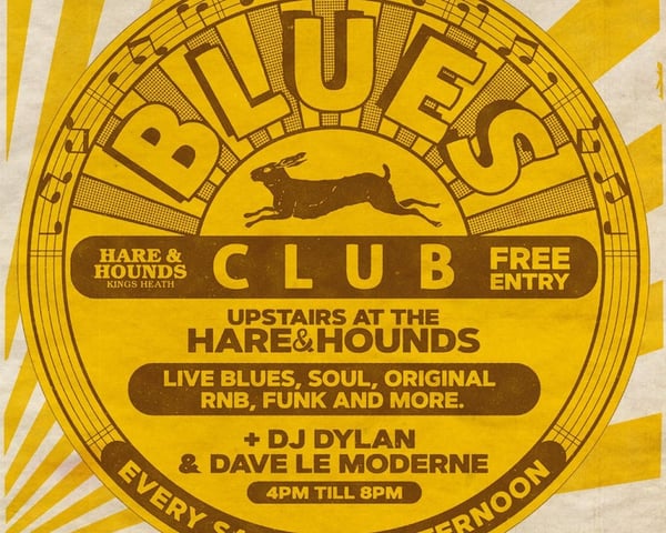 Blues Club - Weekly Saturday Afternoons tickets