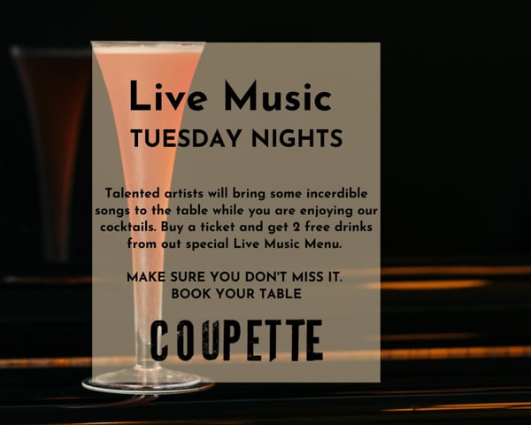 LIVE MUSIC TUESDAY NIGHTS WITH NATA & HENNESSY |2 FREE COCKTAILS PER TICKET tickets