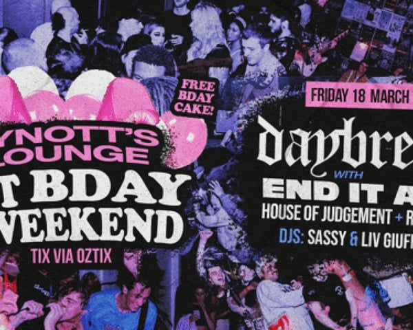 Lynott's Lounge 1st Birthday - Friday tickets